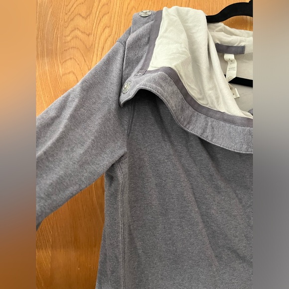 LULULEMON yoga wrap asymmetrical zip up jacket 8 - Picture 9 of 15